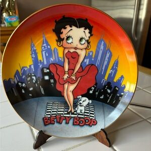 Vintage Betty Boop Plate